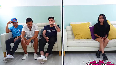 Sole Vargas' BLIND DATE! This petite latina is dirtier than girls twice her size!