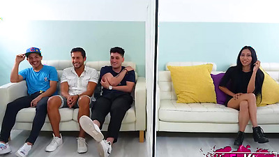 Sole Vargas' BLIND DATE! This petite latina is dirtier than girls twice her size!