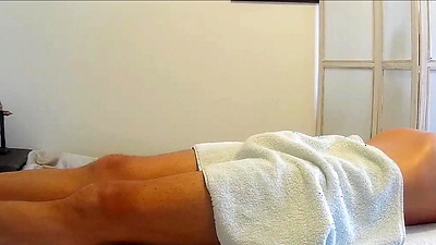 Full service in a real asian massage parlor