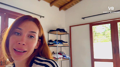 Argentina Vero Buffone provokes her stepson to earn an ejaculation in her vagina