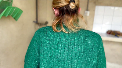 FUCKED WITH NEIGHBOR IN THE WASHING MACHINE ROOM AND THE LITTLE BLONDE CUMS TWICE