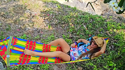 Sexy Hairy Milf Shows In Public Pussy And Arse Plug