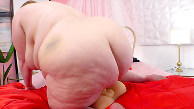 Hot Mature Fatty Asstyn Martin Uses a Bunch of Toys to Reach Orgasm