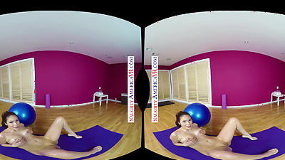 Sami Parker Is All Ready To Go After Stretching Out In Yoga