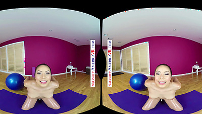 Sami Parker Is All Ready To Go After Stretching Out In Yoga