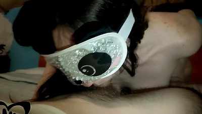 While he was dozing I went to suck his shaft