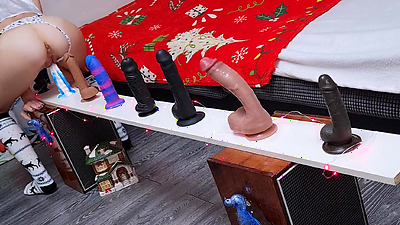 Choosing the BEST ONE. Dildos Challenge. Petite Stepsister Testing All Her Toys. Rough ANAL and DP included