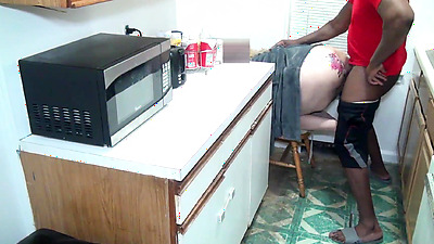 Late night quickie before her husband gets home from work