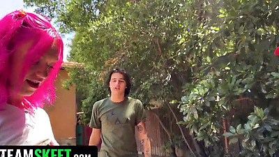 4Some! We Share My Girlfriend and Fuck Outdoors - Freeuse Fantasy