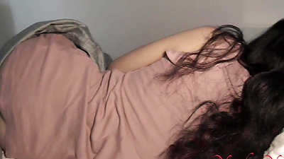 <Censored> in my Step-Mom's Bedroom during a huge Thunder Storm