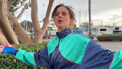 Inappropriate Stepmom On Vacation Fucks Around Town