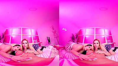 Roma Amor And Mina Von D. Team Up To Tease & Please You For Stealing Mina's Vape Pen