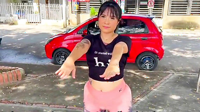 small colombian big butt has anal sex in a park in cucuta, chapinero. anal cum, in spanish, english subtitles.