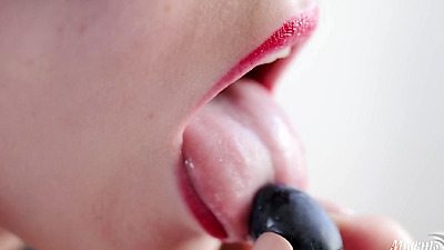 STRAWBERRIES WITH CUM-CREAM. A delicacy story of Food and Sperm Fetish. CIM