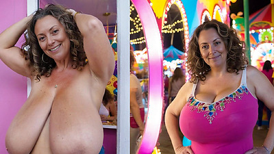 50 year old MILF with big tits