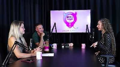 COMPILED JUJUBE DELÍCIA ON BORA CAST WITH BRUNA CARLOS - COMPLETE (WATCH ON: SHEER/RED)