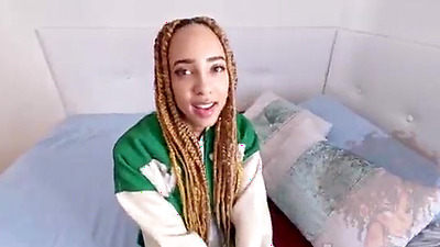 Ebony hottie with big arse loves to fuck with fat cocks// LunaBlackx & XaviPhoto