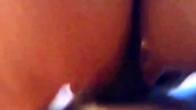 Amateur Wife Reverse Cowgirl Riding Shaft shooting cum creampie my Pussy Gripping holding his Balls Kansas City Katie short hair big tits bitch wife