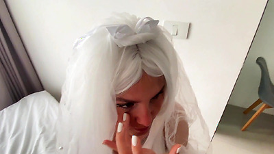 Real Bride Decided To Teach Her Husband A Lesson For Cheating - She Fucked A Stranger And Drank All His Cum