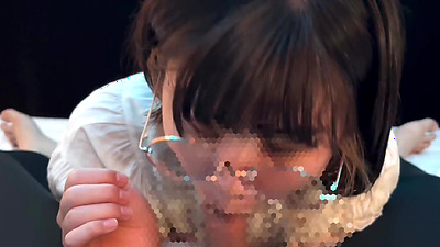 Junior college chick gives blowjob and cum in mouth and gokkun before going out