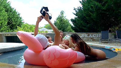 Dream harem play! Honestly, doing all this by myself was quite challenging