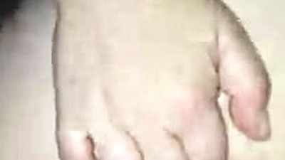 Tight pussy makes her wet when recording