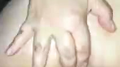 Tight pussy makes her wet when recording