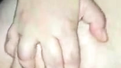 Tight pussy makes her wet when recording