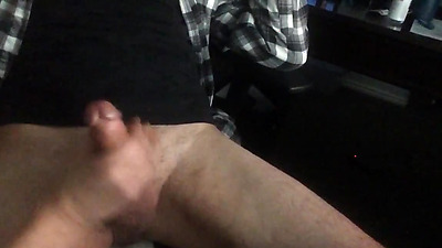 Best milf hand job ever while watching hot gay porn she begins to stoke my dick and talking naughty babe wants to fuck another guy make me watch her bang herself and His big shaft then fuc