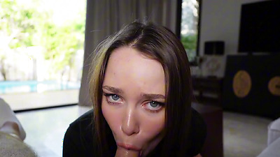 Young stepmother teaches stepson new sexual positions