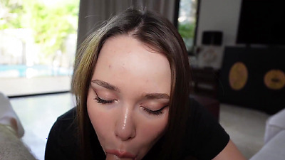 Young stepmother teaches stepson new sexual positions