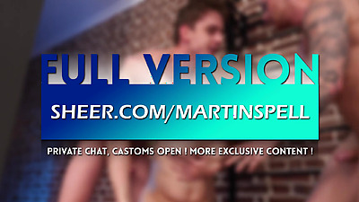 The warm-up with a friend ended with a group ANAL WORKOUT