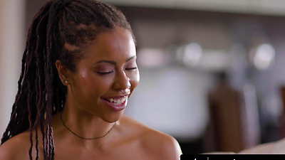 Big City Chick Kira Noir Fucks Her Overly Impressed Small Town Neighbors! PASSIONATE THREEWAY