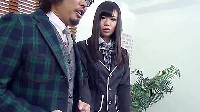 Uncensored JAV Porn - Petite Japanese Teen get First Bukkake and multiple Creampies at Gangbang by old Guys