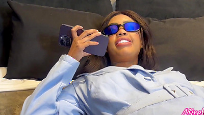 MY NEIGHBOR WHO SAID HE WAS MARRIED FUCKED ME WHEN HIS WIFE WENT TO THE MARKET, IT WAS SUPPOSED TO BE A QUICK DROP, THE SHIRT BROKE