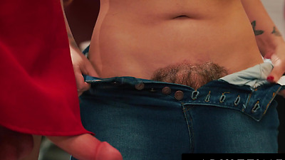 ADULT TIME - Hot Public FUTANARI Fuck And Suck! Lauren Phillips, Chloe Surreal, And Hailey Rose!