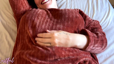 Accidentally slipped my shaft into my stepsisters hairy MIlF pussy