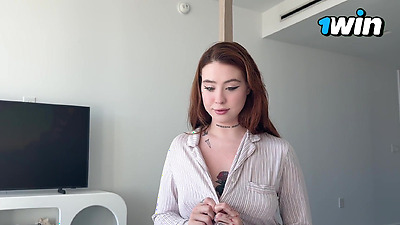 Horny VIRGIN Big Titty Step-Sis SNEAKS Into My Room For First Orgasm