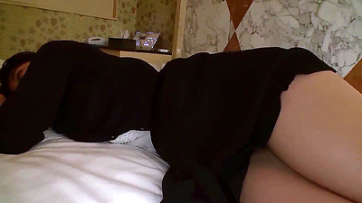 Petite Japanese Step-Sister <censored> to Taboo Creampie Fuck at Overnight in one Room at Holiday Trip