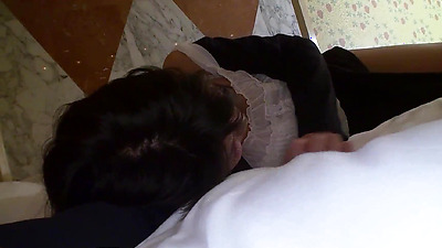 Petite Japanese Step-Sister <censored> to Taboo Creampie Fuck at Overnight in one Room at Holiday Trip