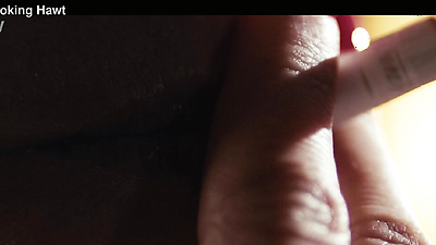 Smoking Fetish - Amirah Adara Handjobs Big Hard Dick While She Smokes On It