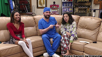 Student Gets Mandatory Hitachi Orgasm - Solana