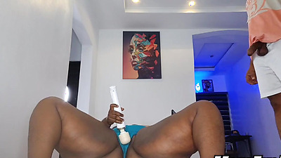 Horny Bbw Masturbation and Missionary Fuck