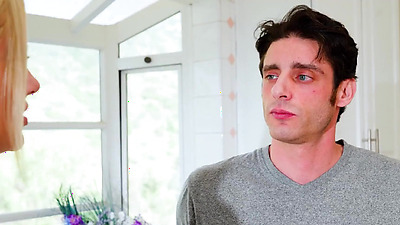 BlowPass - Hot Milf Gets Passed Her Husband By Sucking Her Stepson's Penis