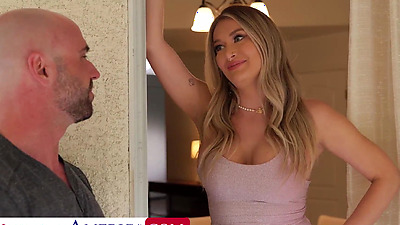 Natalia Starr, gets hard fucked by a big dick