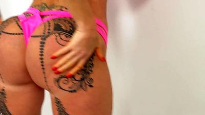 Busty British MILF EMMA STONE takes BBC balls deep in her BUTT - POV