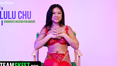 TeamSkeet AllStars - Asian Princess Lulu Chu Loves Getting Her Lovehole Stretched