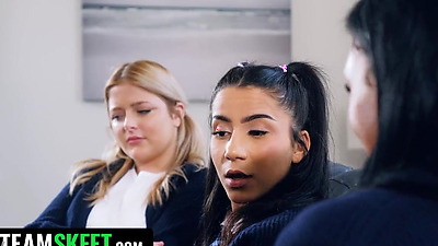 Bianca Is Getting Fucked On The Regular, But Her Friends, Jill & Roxie, Are Not Having The Same Luck