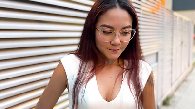 PutaLocura - Beautiful Colombian Allison Sweet swallows Torbe's cum in Pilladas