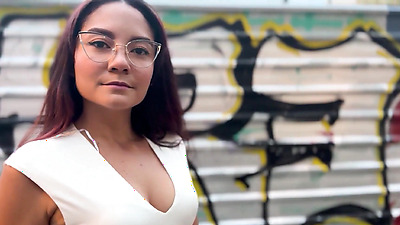 PutaLocura - Beautiful Colombian Allison Sweet swallows Torbe's cum in Pilladas